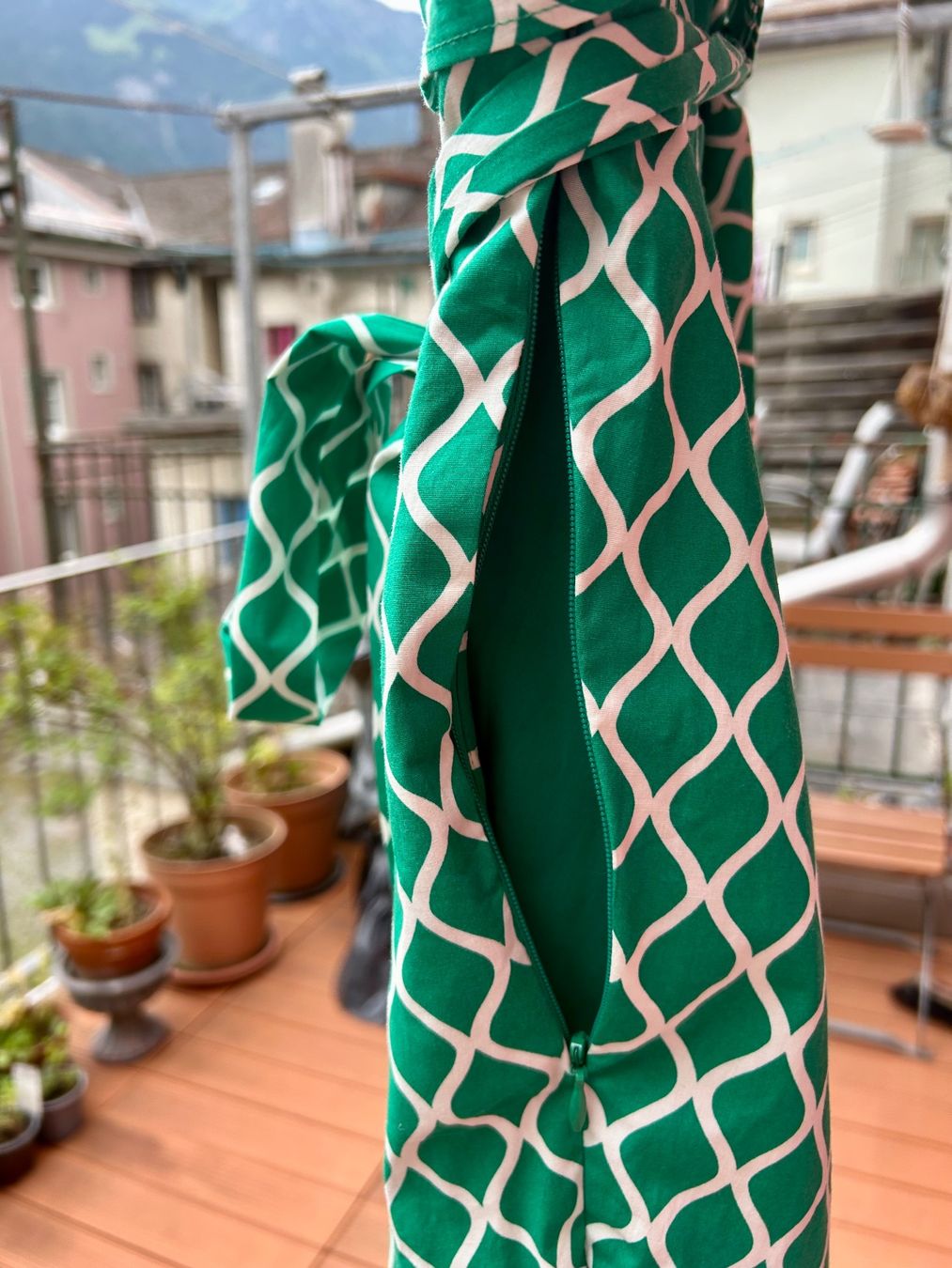 Kleider: Boden Kleid Grün-Weiss – Neu (gemäss Beschreibung) aus Glarus von Olivia1802 1