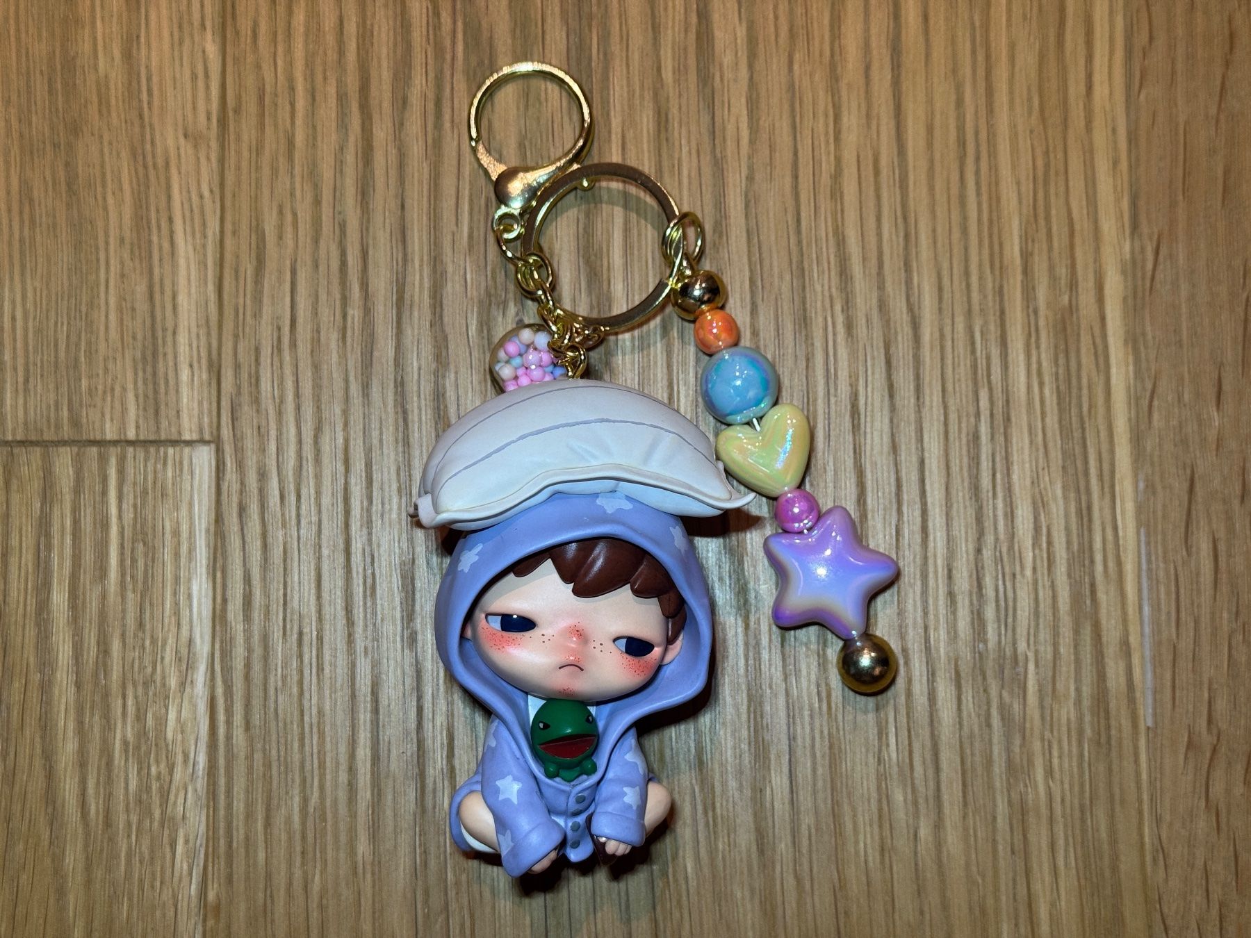 Pop Mart Statuette: Authentic custom Hirono Keychain – Nuovo (secondo la descrizione) da Airolo venduto da MomTheBraggerStudio 3