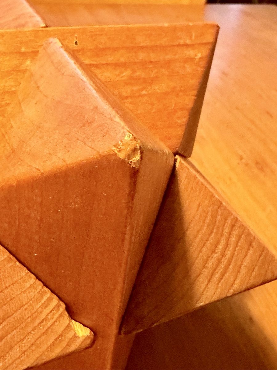 Giocattoli: Holzstern Puzzle gross – Usato da Basel venduto da Konix 5