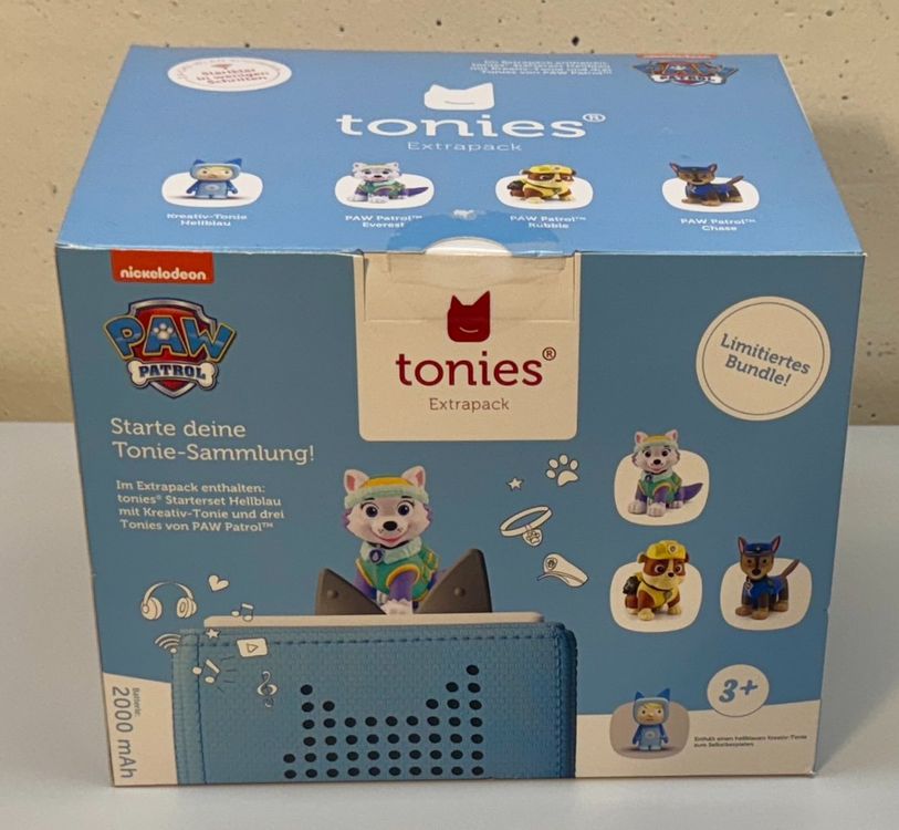 Livres audio: Toniebox - Extrapack PAW Patrol inklusive 4 Tonies – Neuf avec emballage d'origine à Rechthalten par hosme_be 1