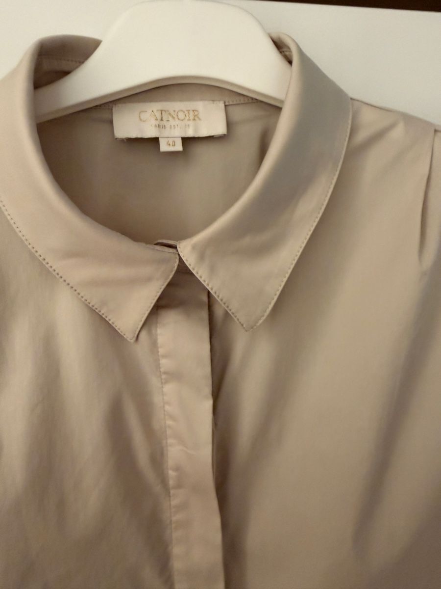 Blusen: Damenbluse kurzarm beige Grösse 40 neu – Neu (gemäss Beschreibung) aus Landquart von gru_wxj8 1