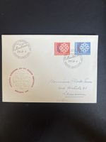 1 enveloppe timbres Europa 1959 selon photo