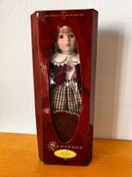 Porzellanpuppe Symphony ‚Annie’ handbemalt, neuwertig