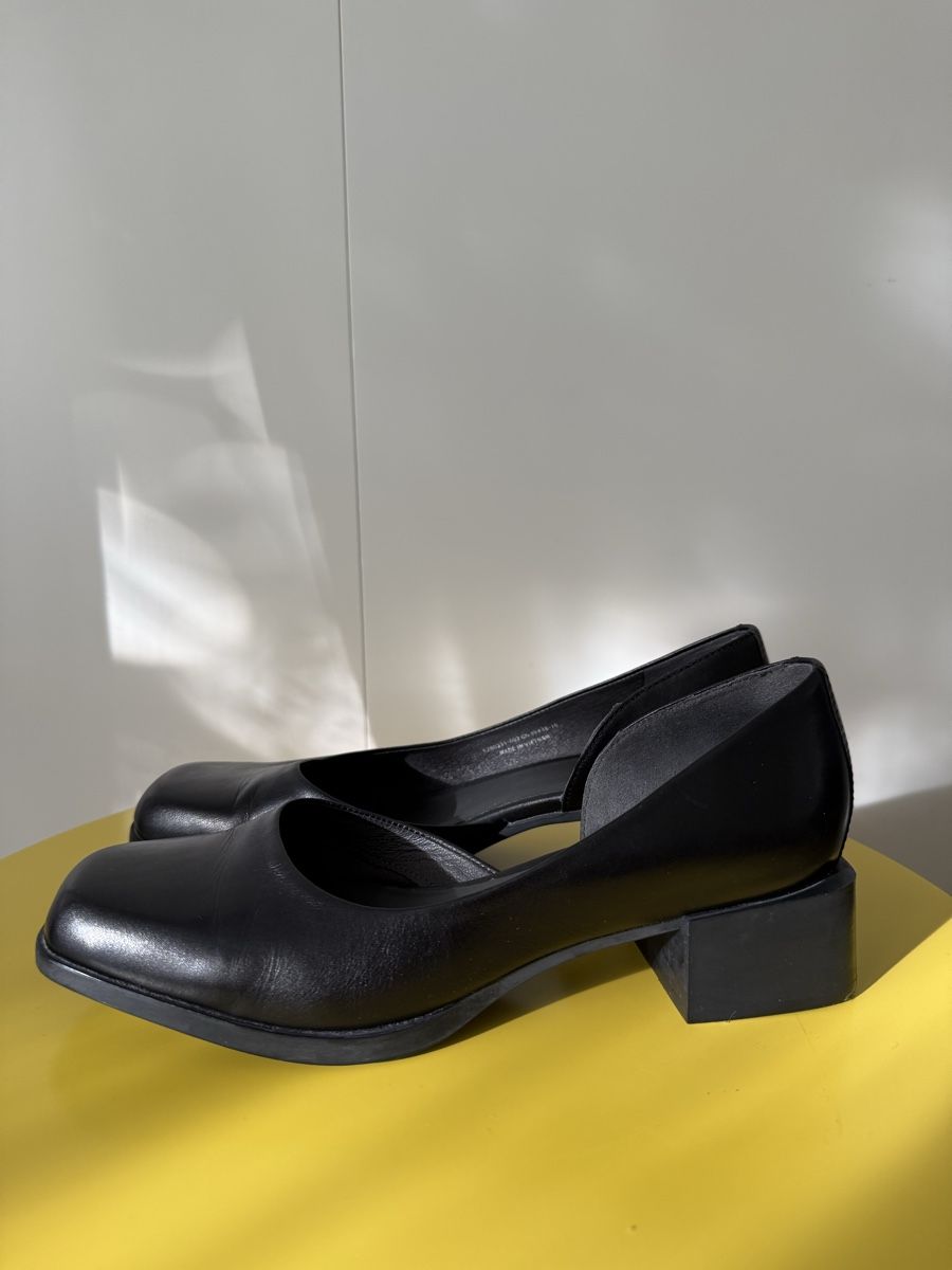 Camper Scarpe da donna: Camper Schuhe schwarz eckige Form Grösse 39 – Usato da Schaffhausen venduto da ModestyB