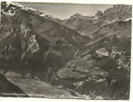LINTHAL Klausenstrasse - Flugaufnahme Foto Swissair