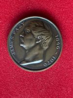 GENÈVE- James FAZY Médaille Bronze 1846-1976- 42mm/33,05 Gr.