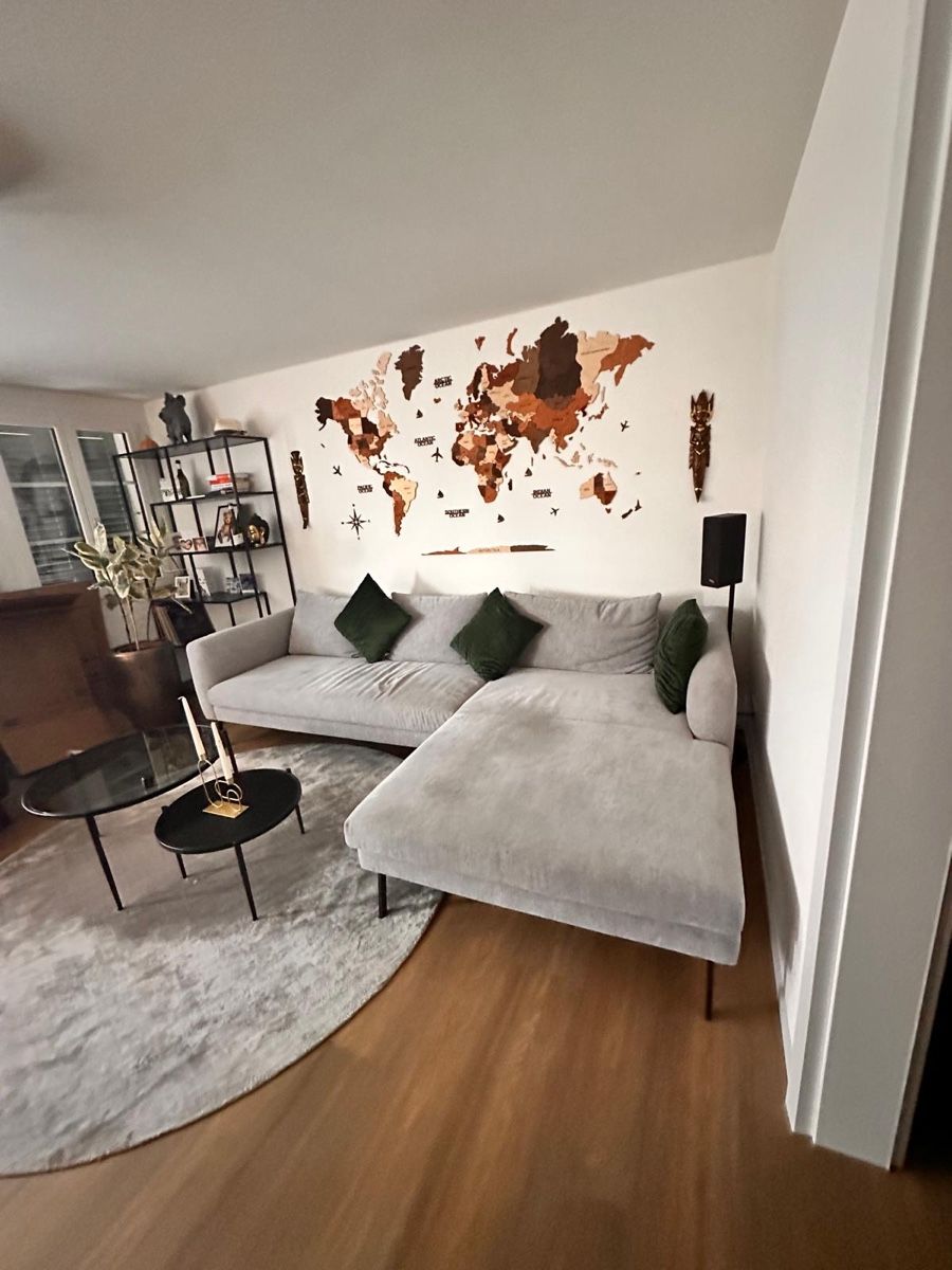 Sofas: Hellgraues Stoffsofa / Ecksofa Livique – D'occasion à Rapperswil SG par yzy_r75v 1