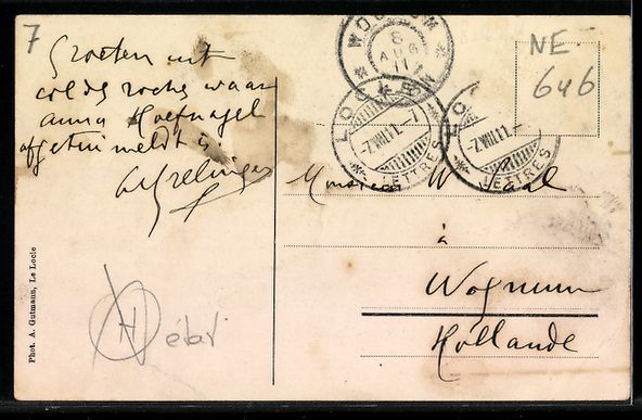 Cartoline postali: AK Le Locle, Col-des-Roches – Usato da Berlin venduto da bartko-reher 1
