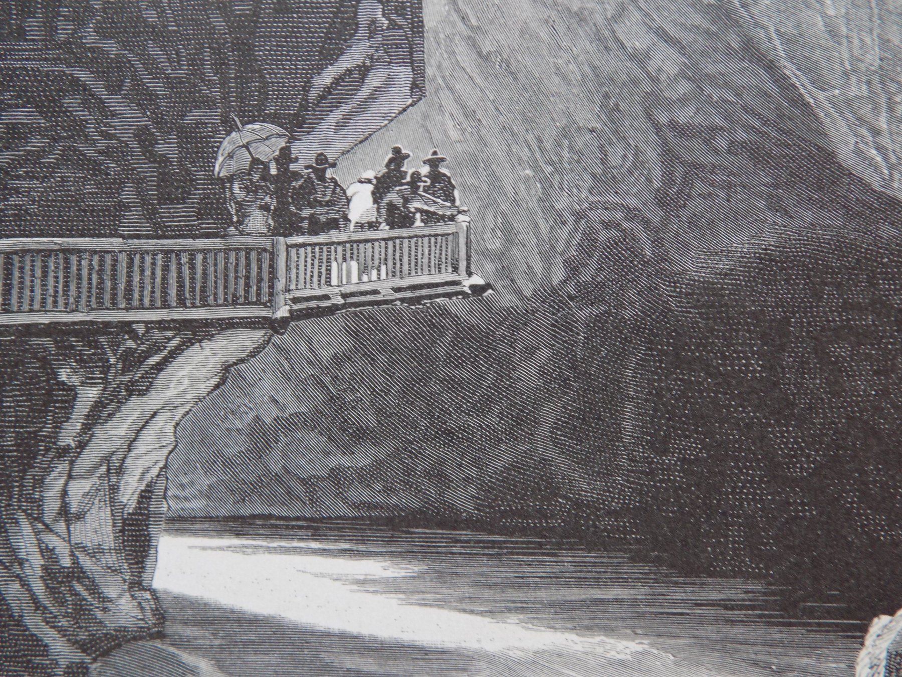 Incisioni: Trient Schlucht im Wallis – Usato da Risch venduto da Rischli15 8