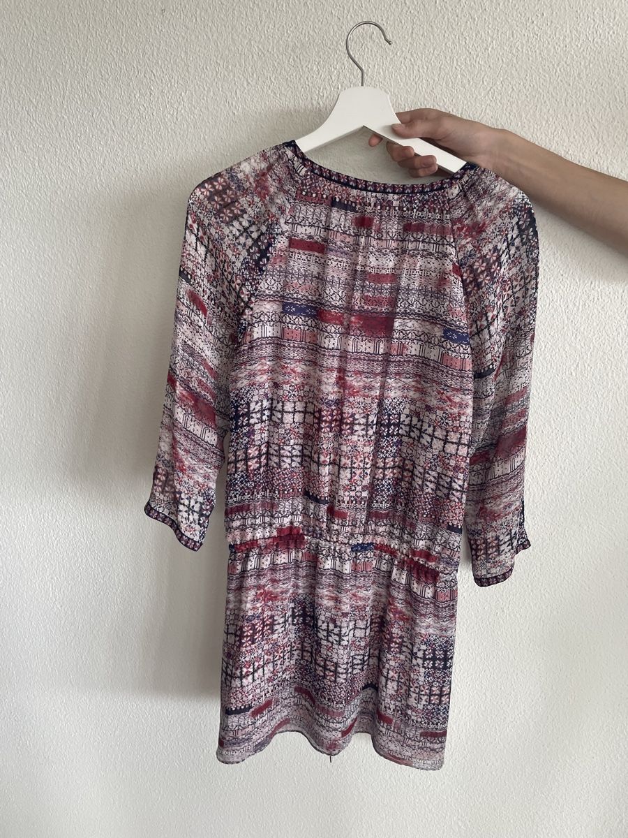 Vestiti: Kurzes Sommer Seidenkleid – Usato da Au ZH venduto da alb_2fqs 1