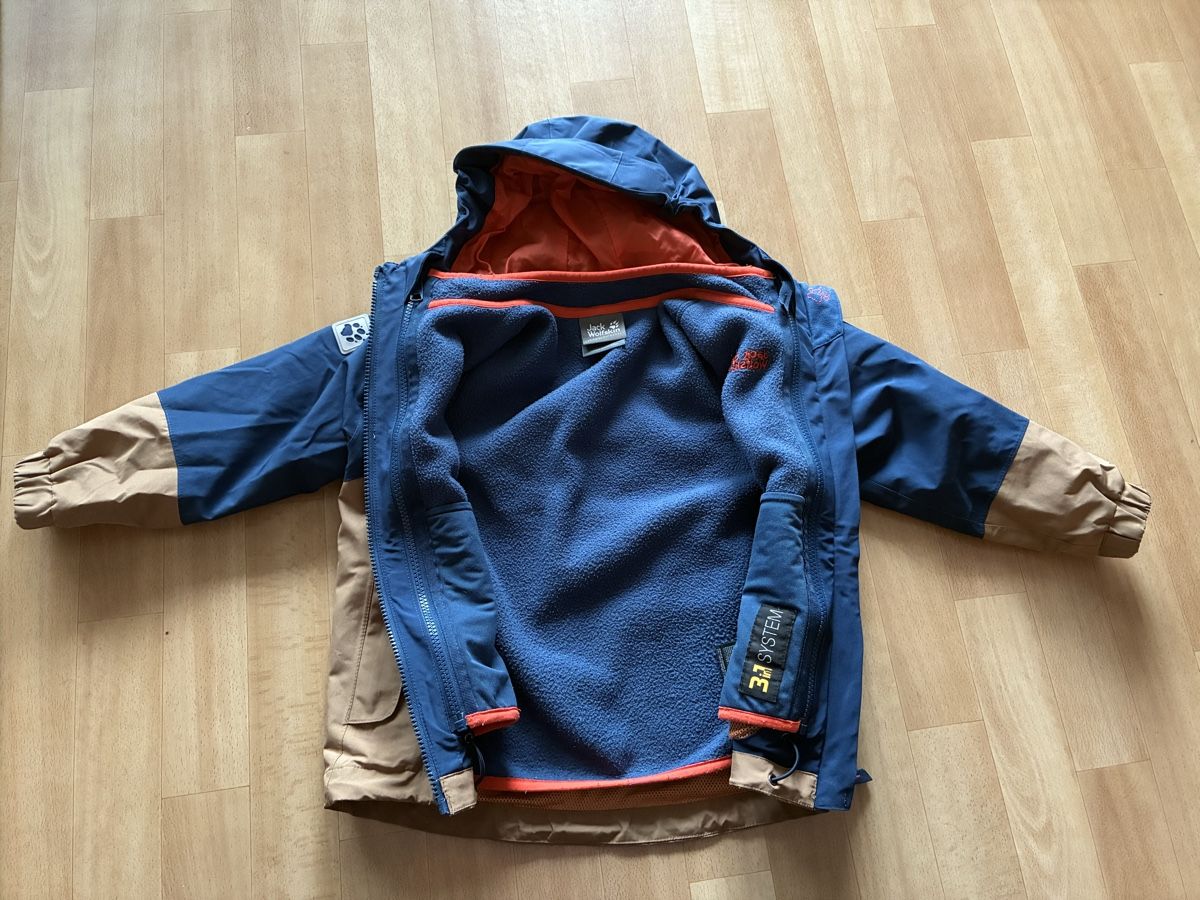 Jack Wolfskin Giacche & Cappotti: Jack Wolfskin 3in1 Jacke Gr. 104 – Usato da Untersiggenthal venduto da Stitch1 6