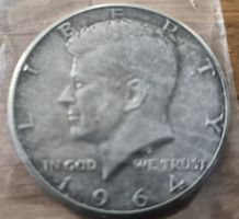 USA Kennedy Half Dollar 1964 – 900 Silber (1/2 Dollar)