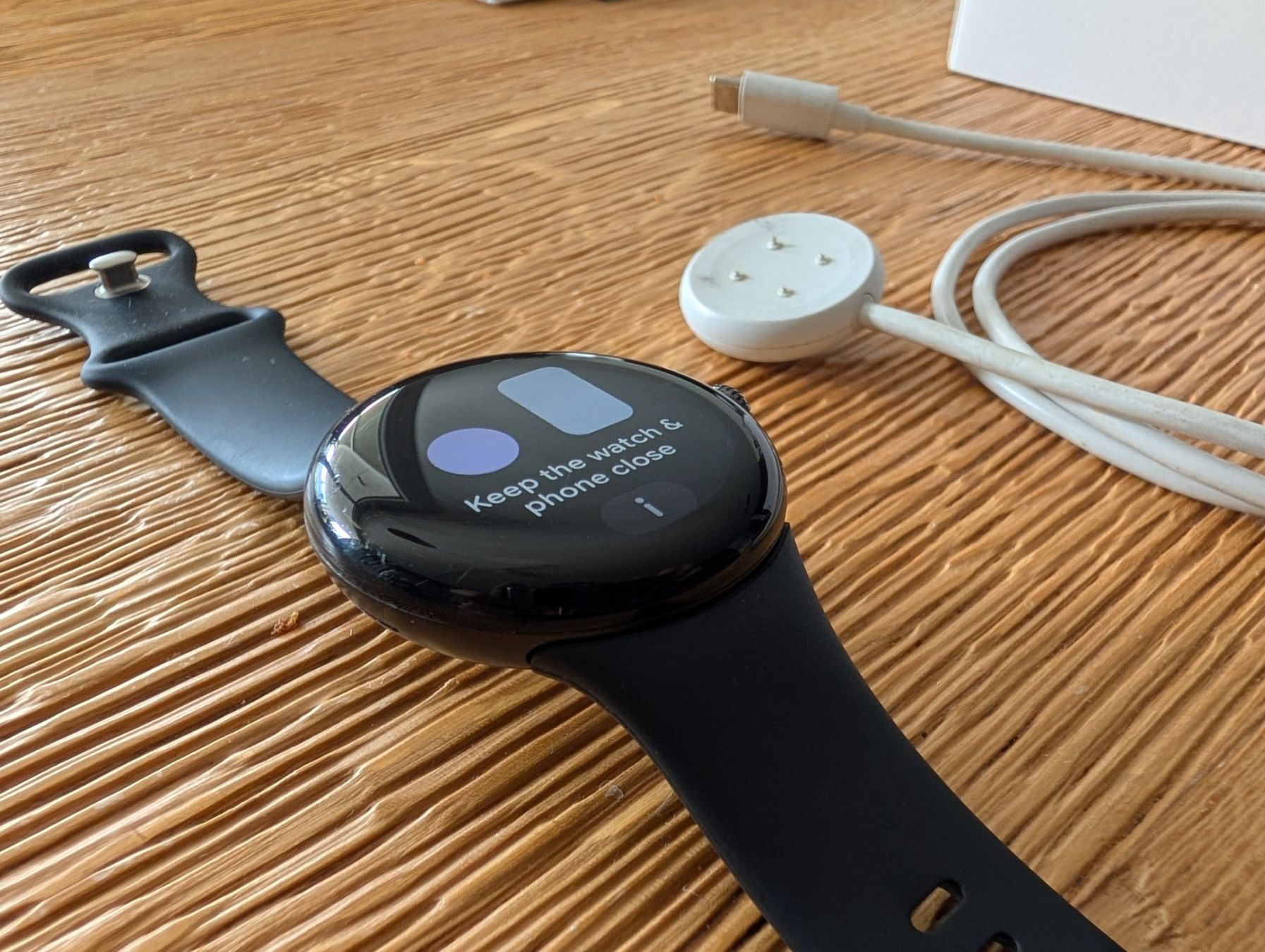 Google Smartwatch: Google Pixel Watch 2 Smartwatch schwarz – Usato da Kriens venduto da Agners 2