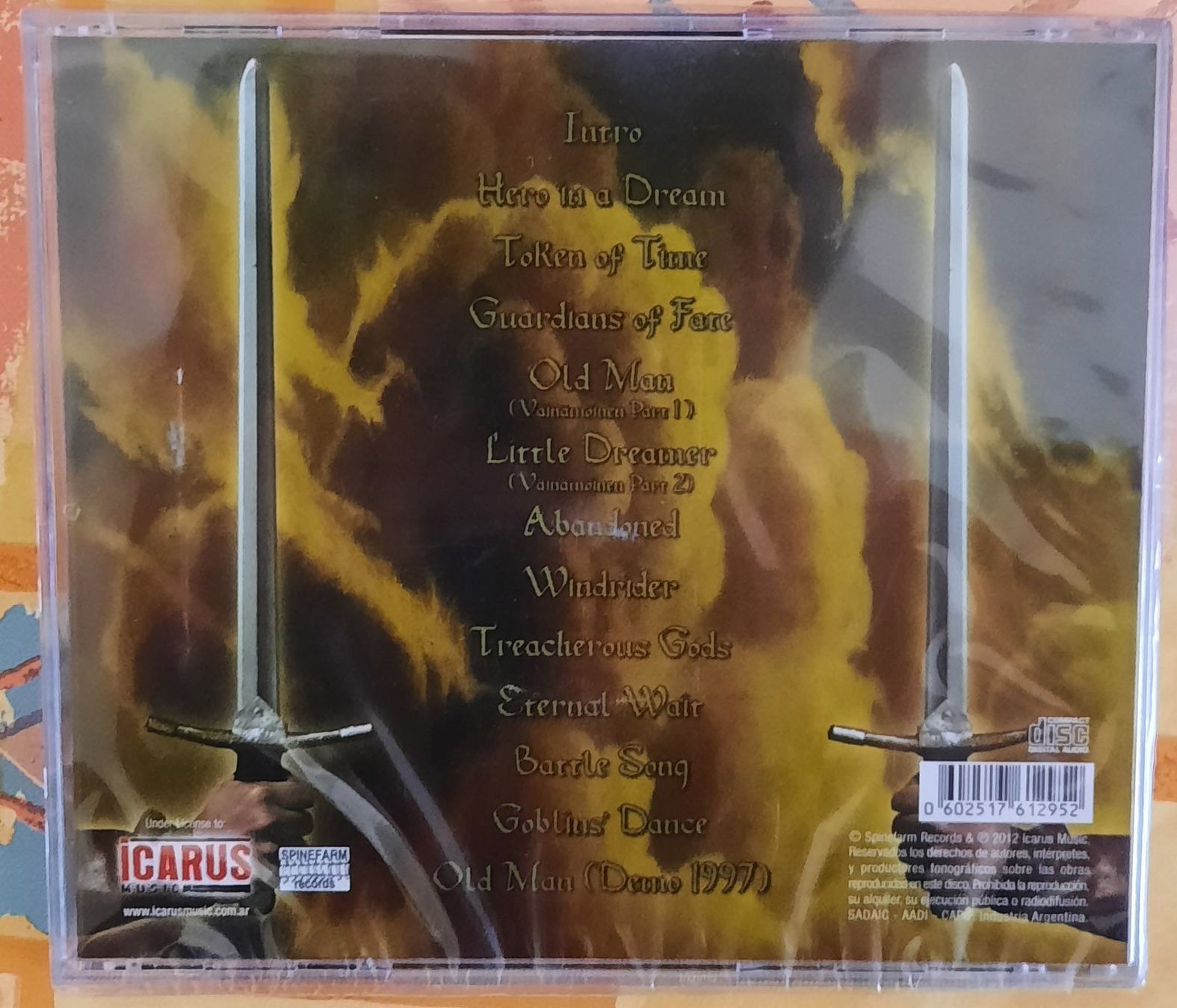 CD: ENSIFERUM - ENSIFERUM – Nuovo e nell'imballaggio originale da Lausanne venduto da MHJ 1