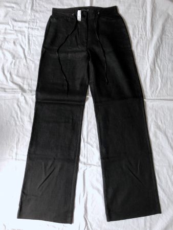 Modissa Leinenhose, schwarz, Gr. 34, NEU