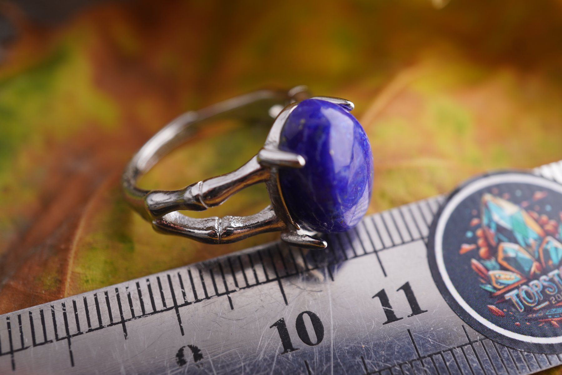 Minerali & Pietre curative: Lapis     ring Grösse  Variabel     (Räumung!) – Nuovo e nell'imballaggio originale da Eschenbach SG venduto da topstone 1