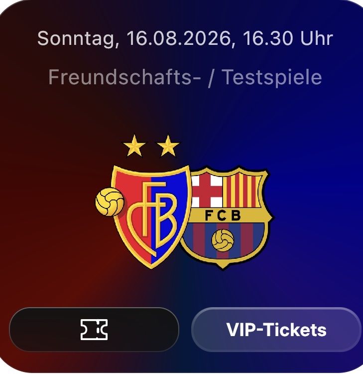Tickets: FC Basel vs FC Barcelona 5Stk. – Neu und originalverpackt aus Basel von Der_Bieter