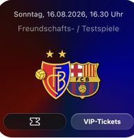 FC Basel vs FC Barcelona 5Stk.