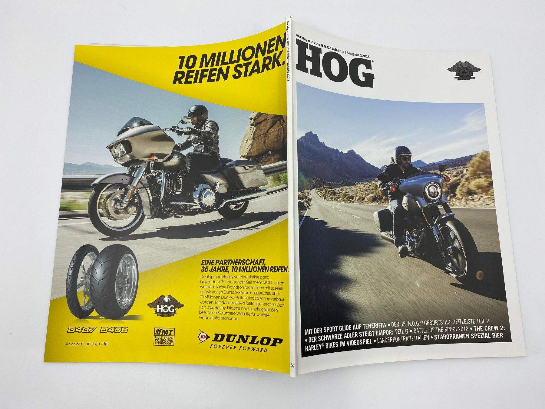 Riviste & Magazine: Harley Owners Group HOG Magazine 2018 – Usato da Langwiesen venduto da Restposten-24 4