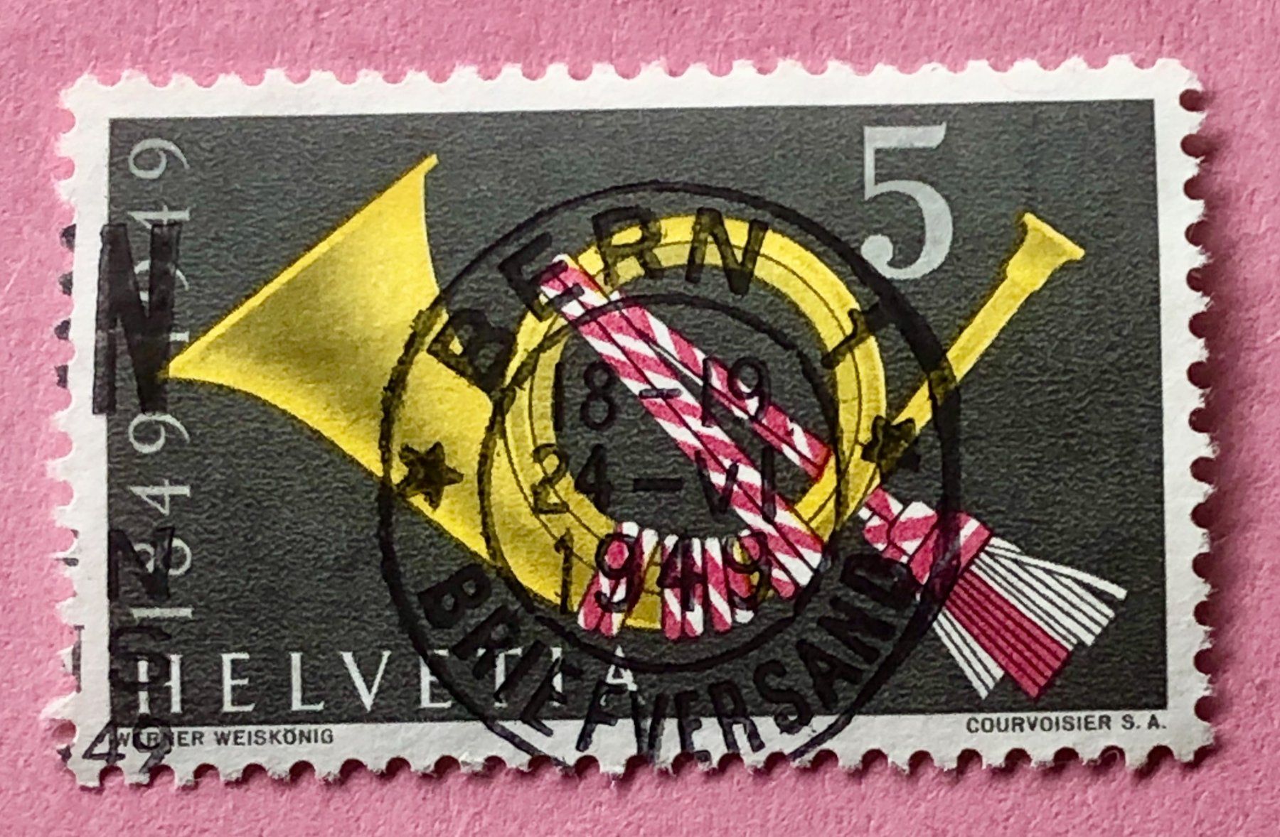 Alle Briefmarken: Nr.291  BRIEFMARKEN GESTEMPELT Bern   ﻿  – Gebraucht aus Aarau von Billa007