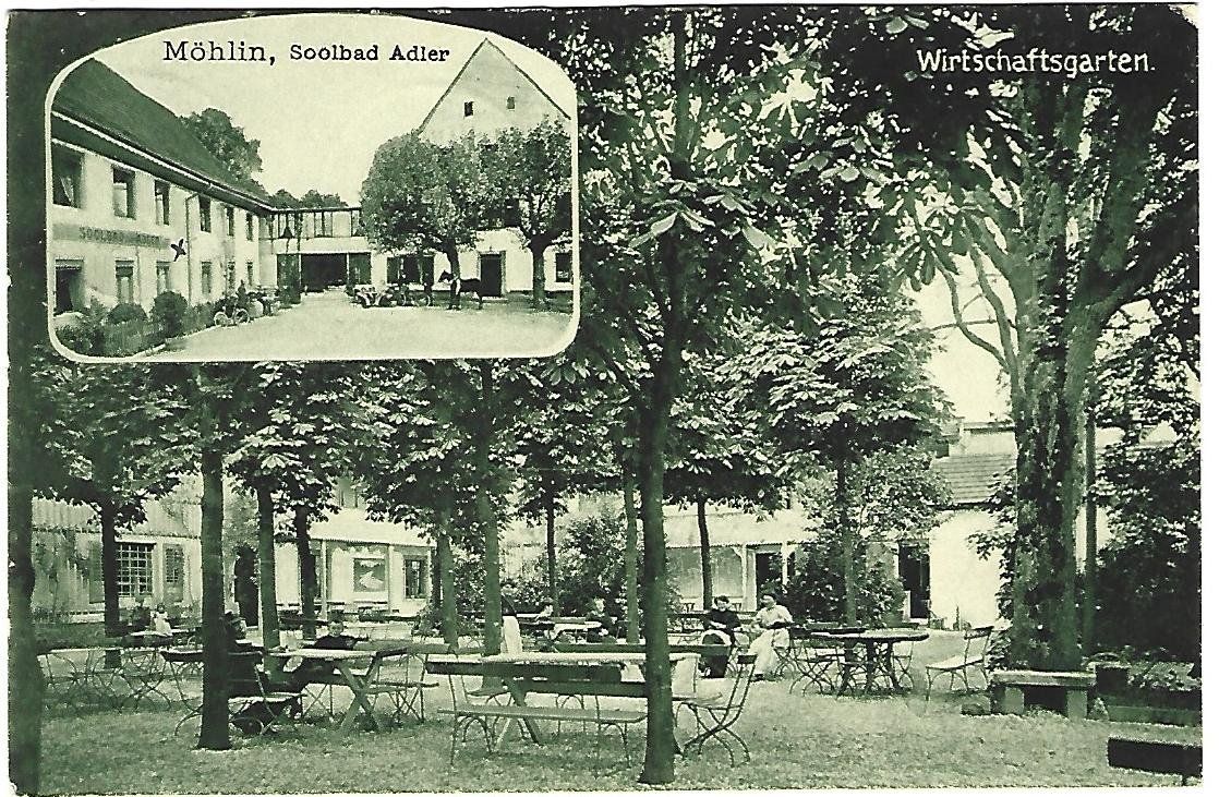Ansichtskarten: Möhlin Soolbad Adler – Gebraucht aus Wetzikon ZH von Brulu100