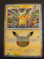 Pokémon 30 ans: Pikachu 18/30 FR
