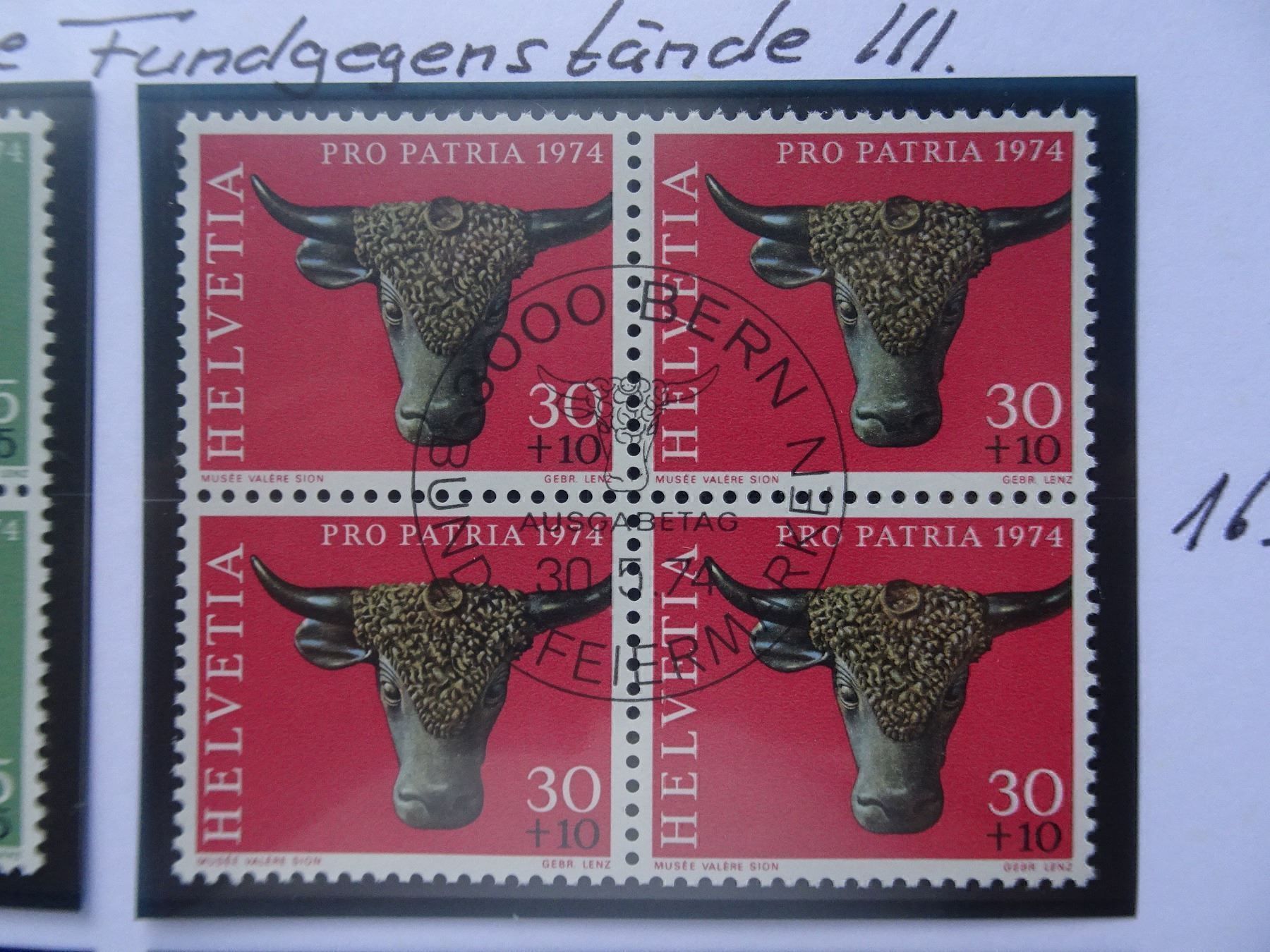 Alle Briefmarken: PP 1974 – Neu (gemäss Beschreibung) aus Aadorf von Chnorli-Furz 2