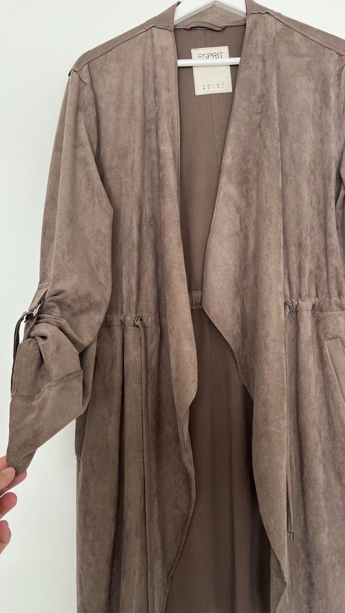 Esprit Cappotti: Esprit Mantel im Wildlederlook – Nuovo (secondo la descrizione) da Güttingen venduto da Annuschka17 2
