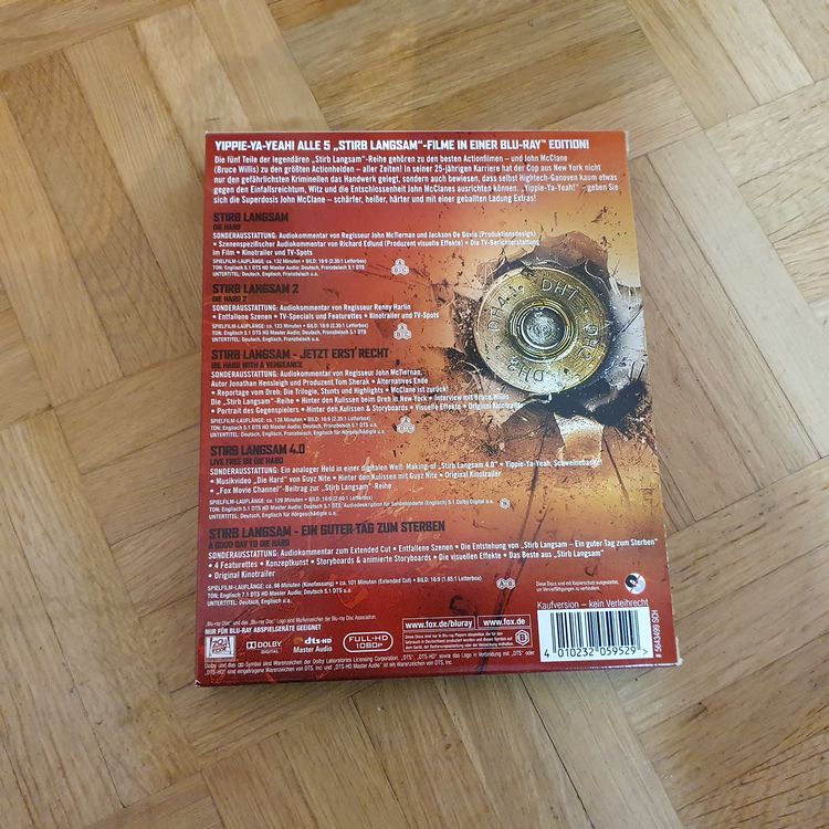 Stirb Langsam 1-5 Blu-Ray (Gebraucht) in Hombrechtikon für CHF 21 – mit ...