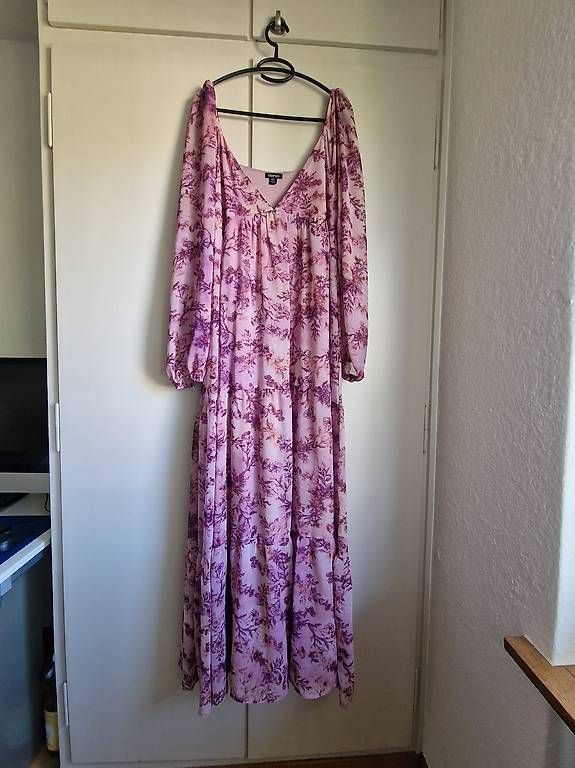 Vestiti: Schönes Chiffon-Kleid Gr L - Xl – Usato da Bern venduto da Huha1