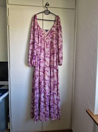 Schönes Chiffon-Kleid Gr L - Xl