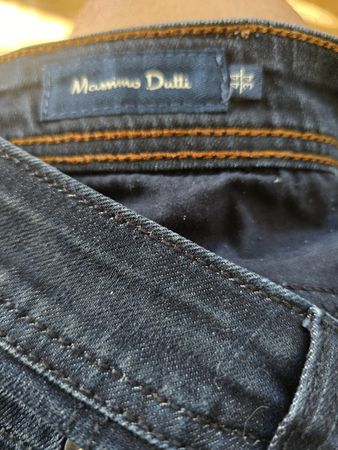 Jean Massimo Dutti bleu foncé taille 44/34 bon état