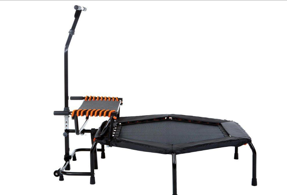 HAMMER JumpStep Fitness Trampolin – Mit Step-Boar Produktbild-Vorschau 1