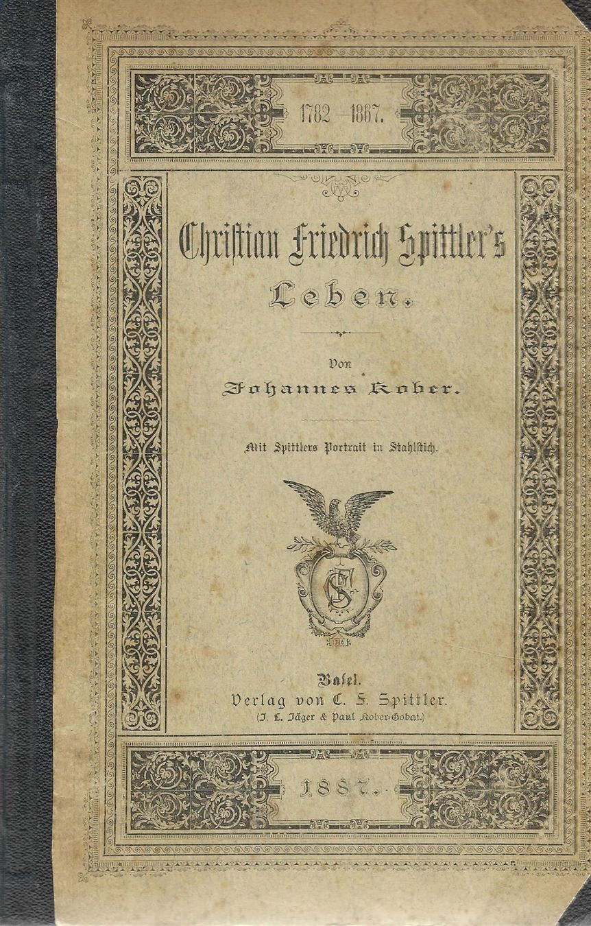 Libri: Christian Friedrich Spittler's Leben – Usato da Bern venduto da Grindelwaldaus