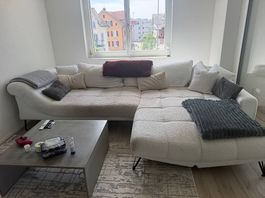 Ecksofa weiss