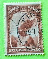 BRIEFMARKEN AUS  Belgien Kongo  GESTEMPELT  