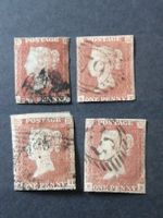 4mal One Penny Red 1841 