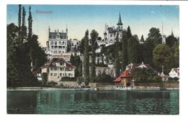 Wädenswil am Zürichsee (ZH) Villen-Quartier - 1914