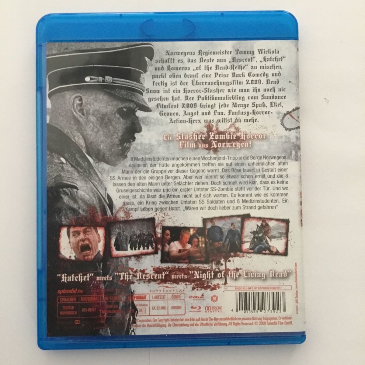 Tutti i DVDs: Dead Snow - Blu Ray - Neu Wertig – Nuovo (secondo la descrizione) da Blauen venduto da berlingo65 1