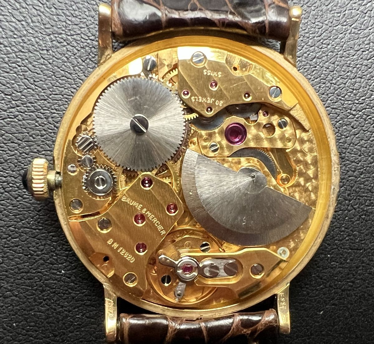 Baume & Mercier Orologi: Baume & Mercier Baumatic or 18k – Usato da Orbe venduto da Watchivore 4