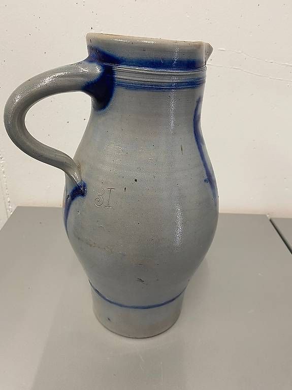 Caraffe: Steingutkrug antik - Höhe ca. 31 cm – Usato da Gerolfingen venduto da Regenbogen88 2
