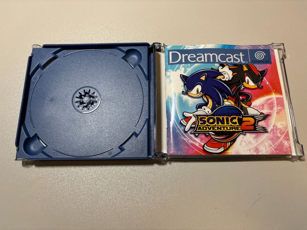 SONIC ADVENTURE SEGA DREAMCAST PAL COMPLET CIB OVP