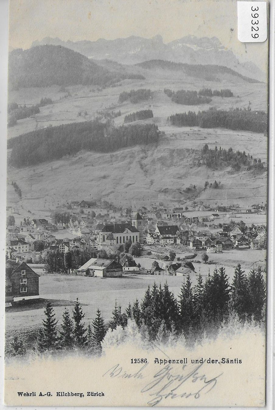 Cartoline postali: Appenzell und der Säntis – Usato da Ettingen venduto da Kartenplanet