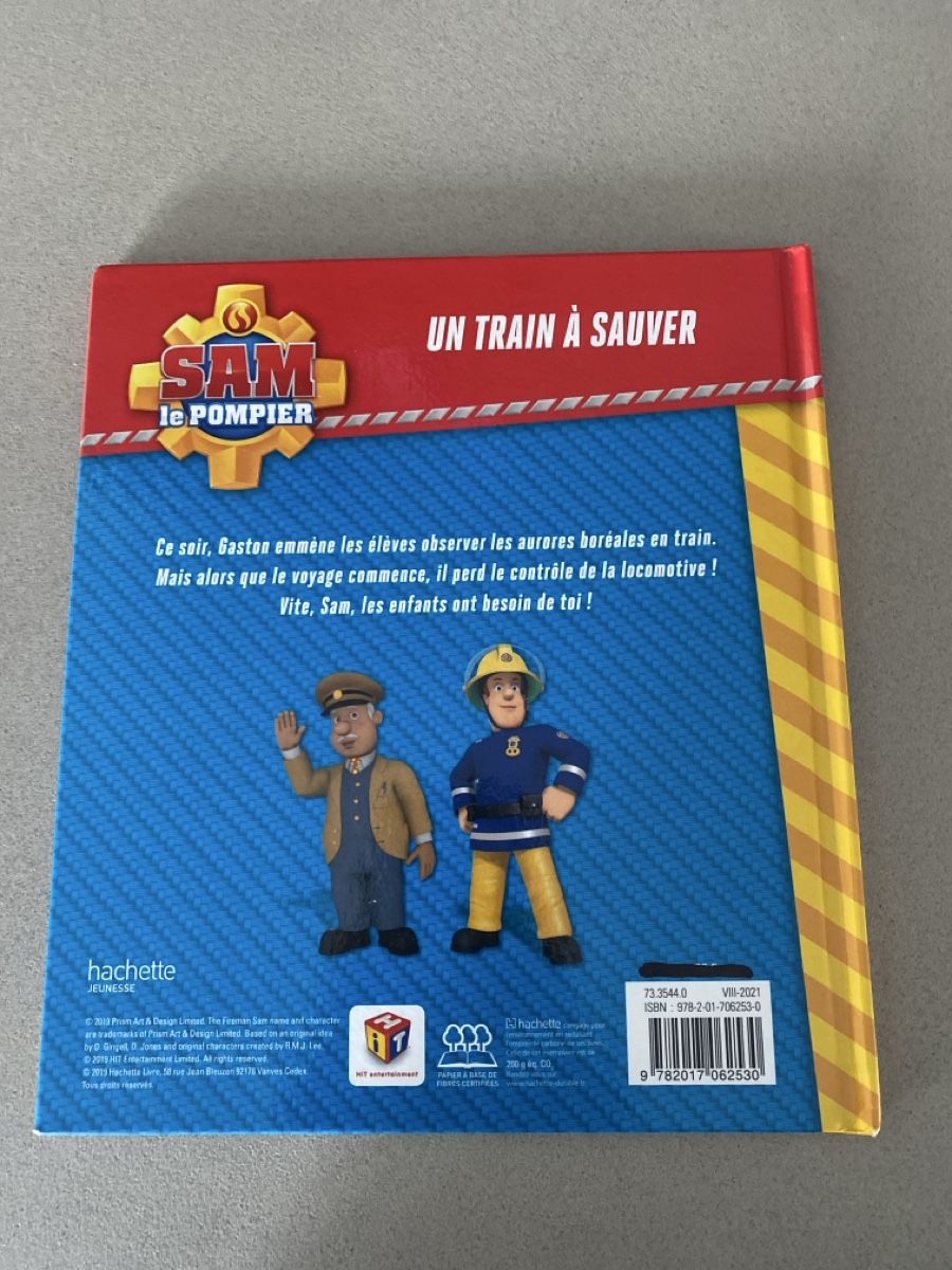 Libri: Sam le Pompier livre Un Train à Sauver – Nuovo (secondo la descrizione) da Chamoson venduto da Pince26 2