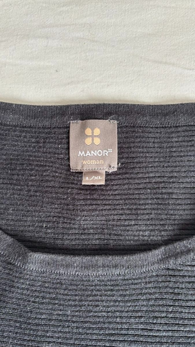 Manor Maglioni & Felpe: Manor Strickpullover, Grösse L/XL, schwarz, neuwertig! – Usato da Vilters venduto da Sidsel_M 3