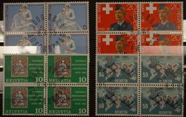 CH - Werbemarken - SBK Nr. 428-431 - Viererblock Erstag