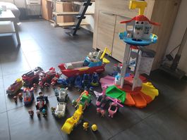 Grand lot Pat’Patrouille Paw Patrol – Tour sonore + bateau +