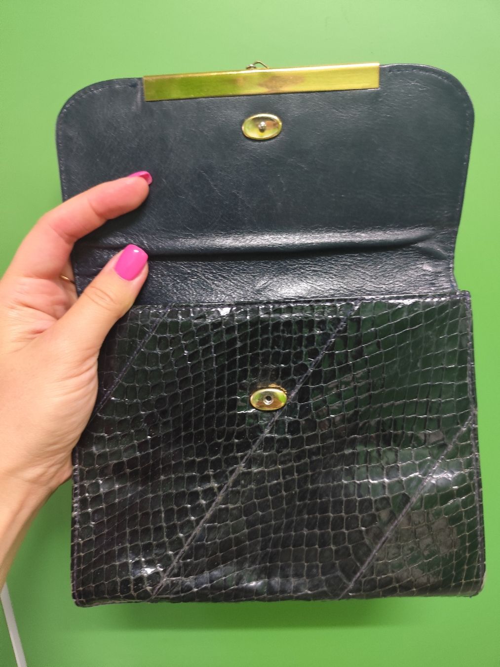 Taschen für Damen: vintage Black clutch bag – Gebraucht aus Mägenwil von VintageGirly 2