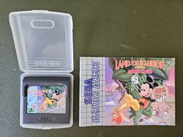Game Gear Land of Illusion Mickey Mouse Game Sega 