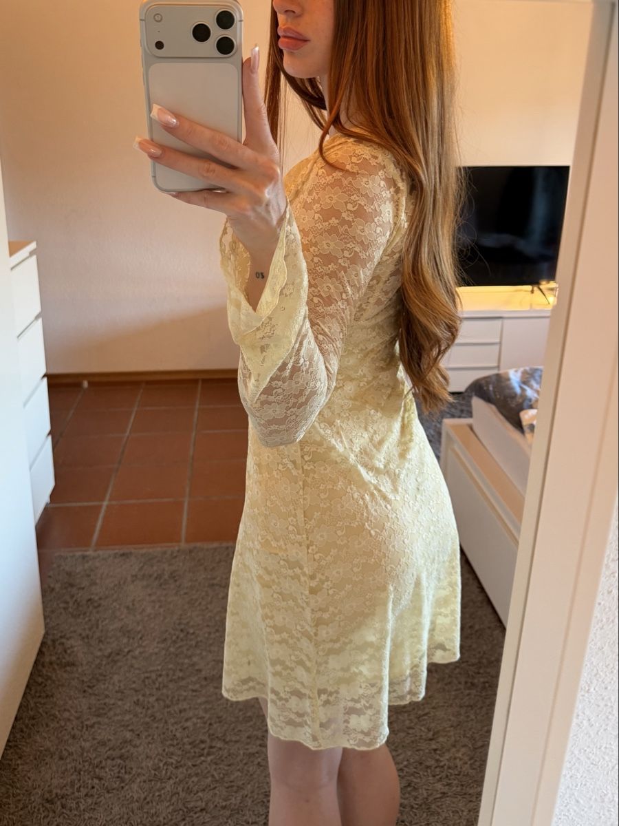 H&M Kleider: Kleid gelb – Neu (gemäss Beschreibung) aus Frümsen von laura002 1